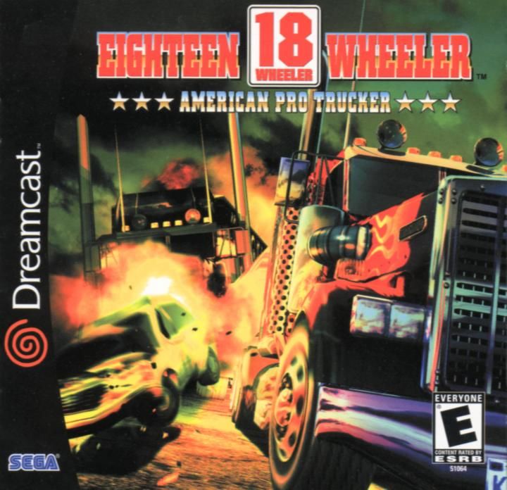 18 Wheeler American Pro Trucker Sega Dreamcast - RetroGameAge