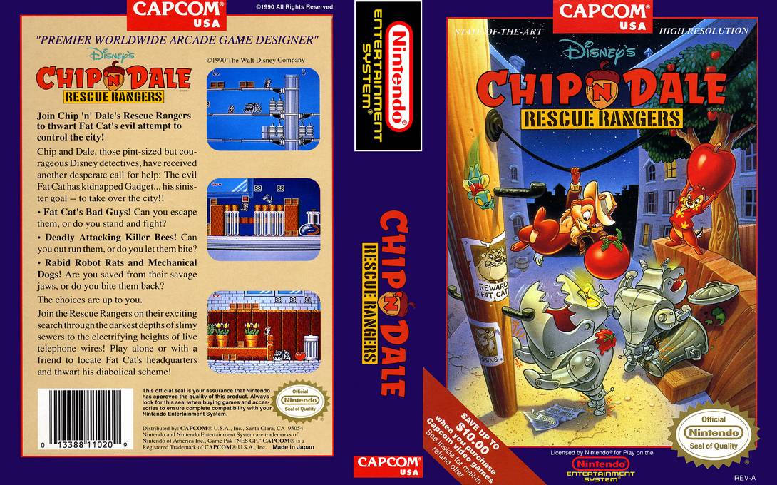 Chip_n_Dale_Rescue_Rangers_Coverart-5 - Chip 'n Dale Rescue Rangers [NES][MF] - Juegos [Descarga]