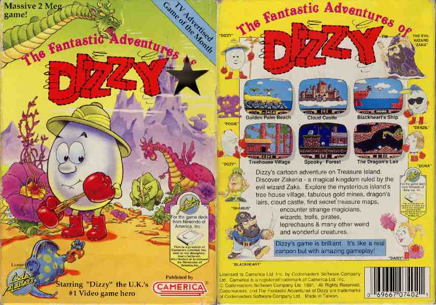 The_Fantastic_Adventures_of_Dizzy_Coverart-6 - Fantastic Dizzy [NES][MF] - Juegos [Descarga]