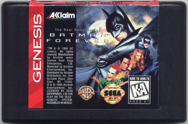 Batman forever sega. Картридж Бэтмен Sega Mega Drive. "Batman Forever" Sega Mega Drive. Batman Forever Sega обложка. Batman Forever Rus Sega.