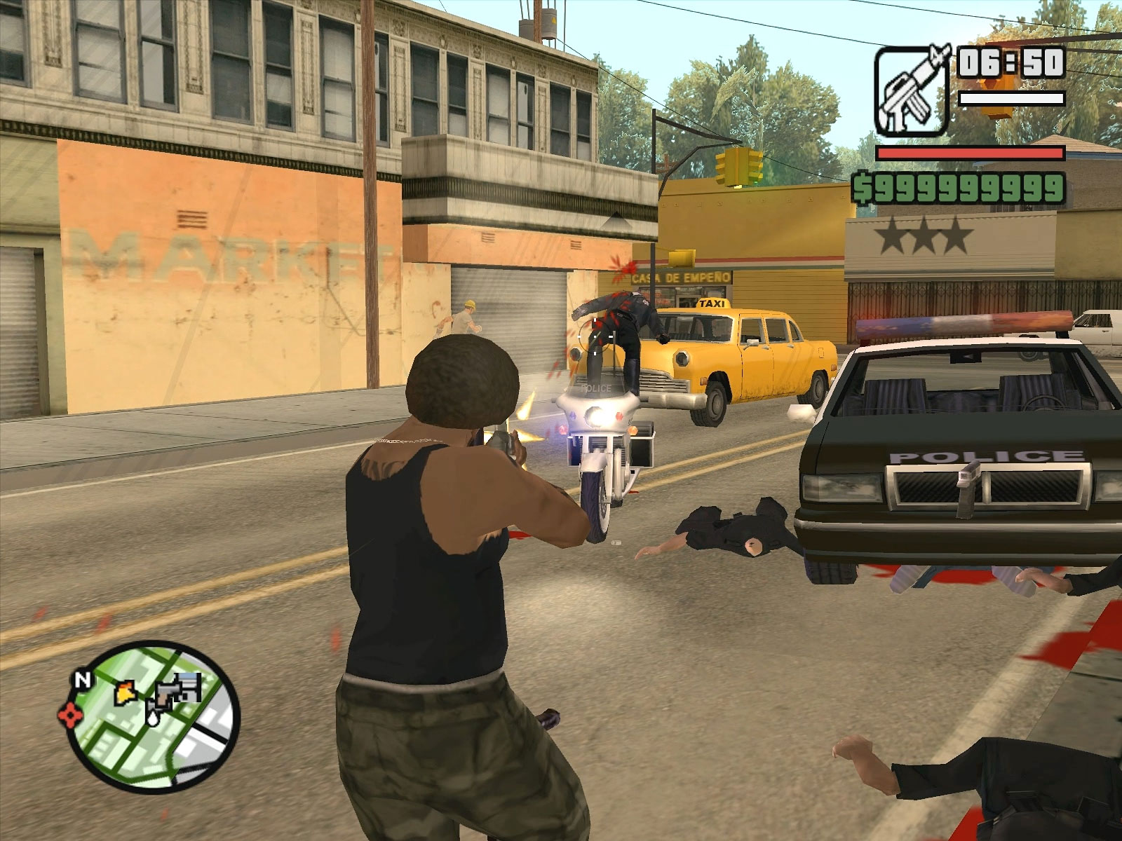 Grand Theft Auto: San Andreas PlayStation 2 Gameplay - Bike of death! - IGN