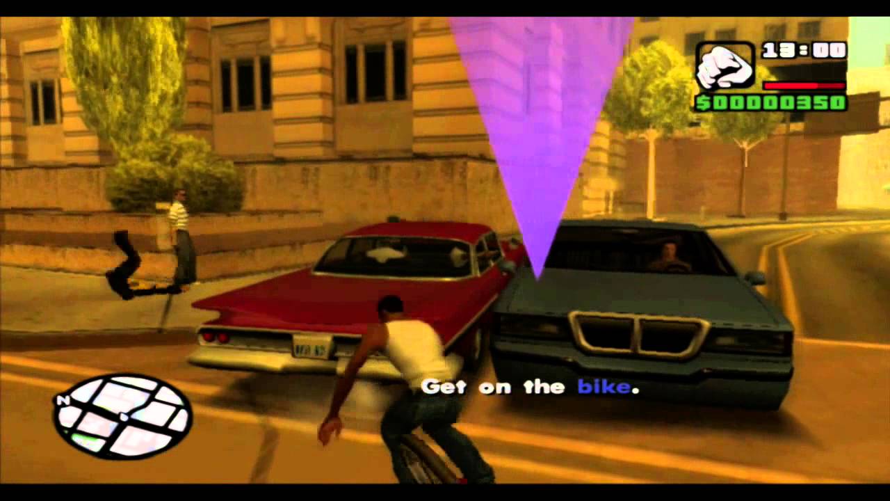 Grand Theft Auto: San Andreas PlayStation 2 Gameplay - Bike of death! - IGN